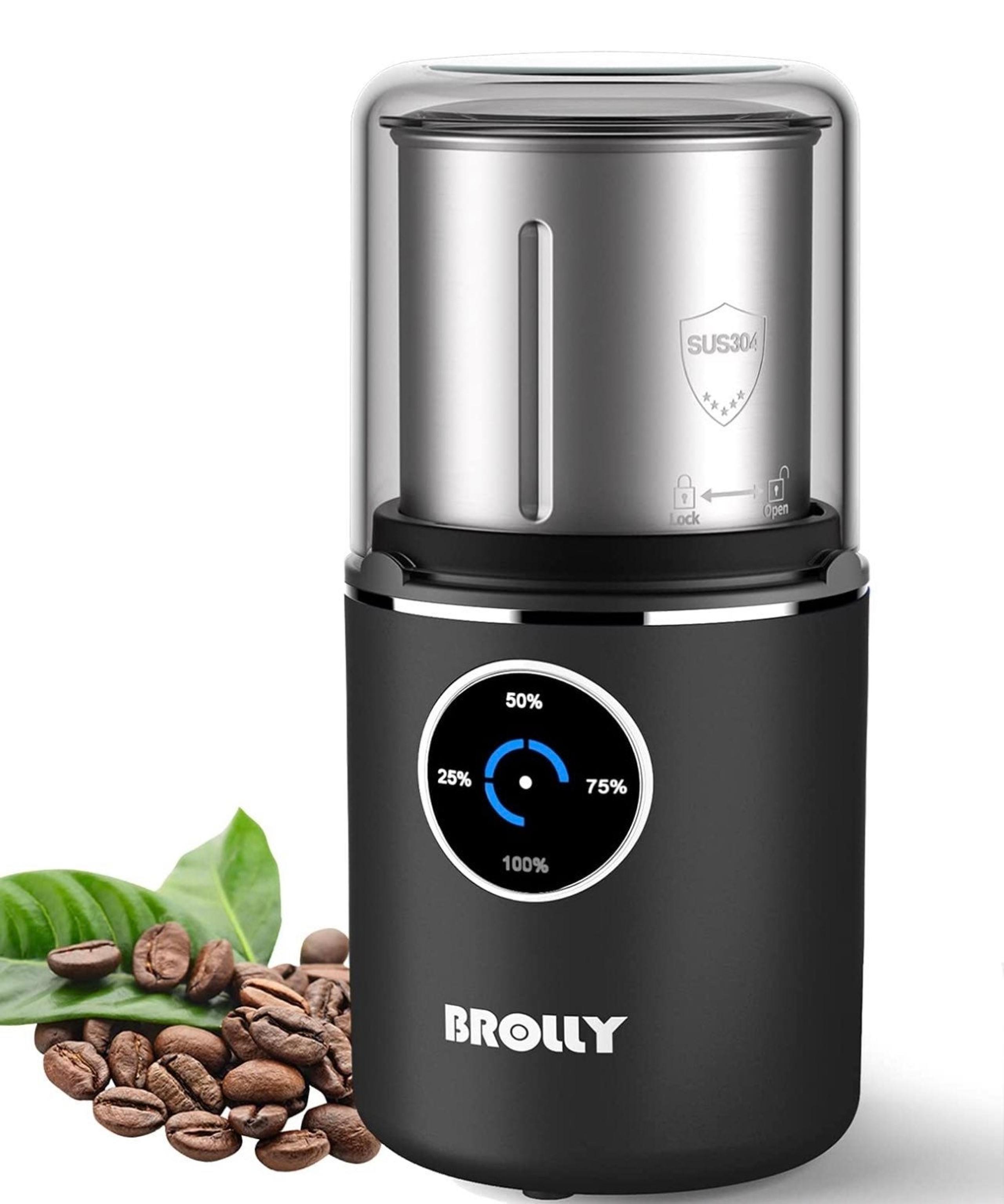 Cordless coffee grinder