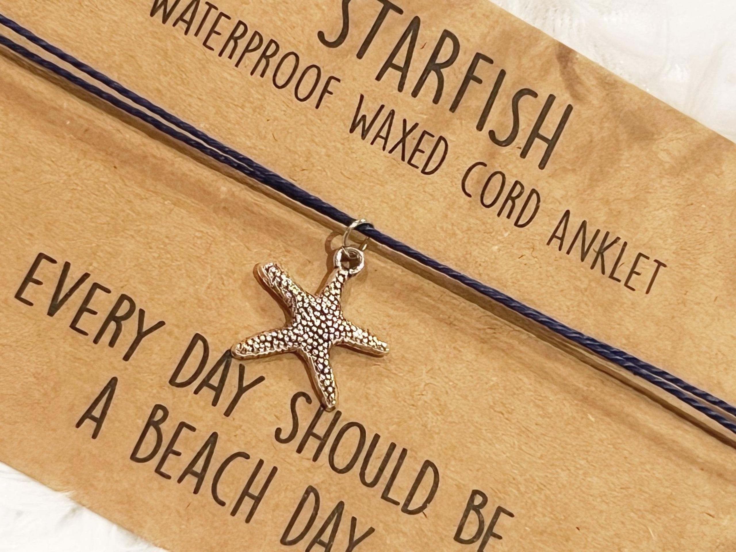 New Starfish Ankle Bracelet Beach Silver Charm Anklet Gift Boutique Jewelry