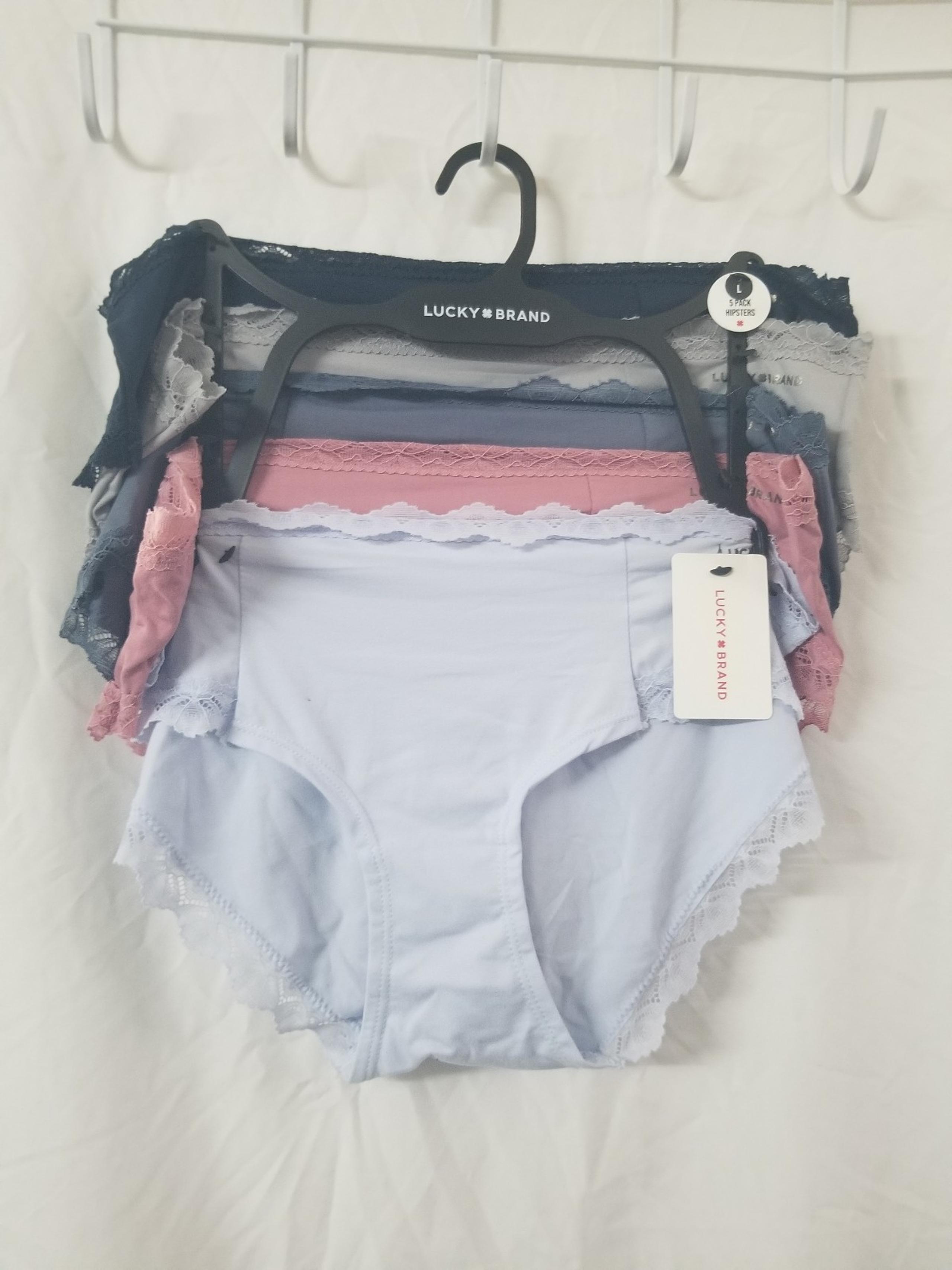New Womens LUCKY BRAND Hipster Underwear Panties Size L