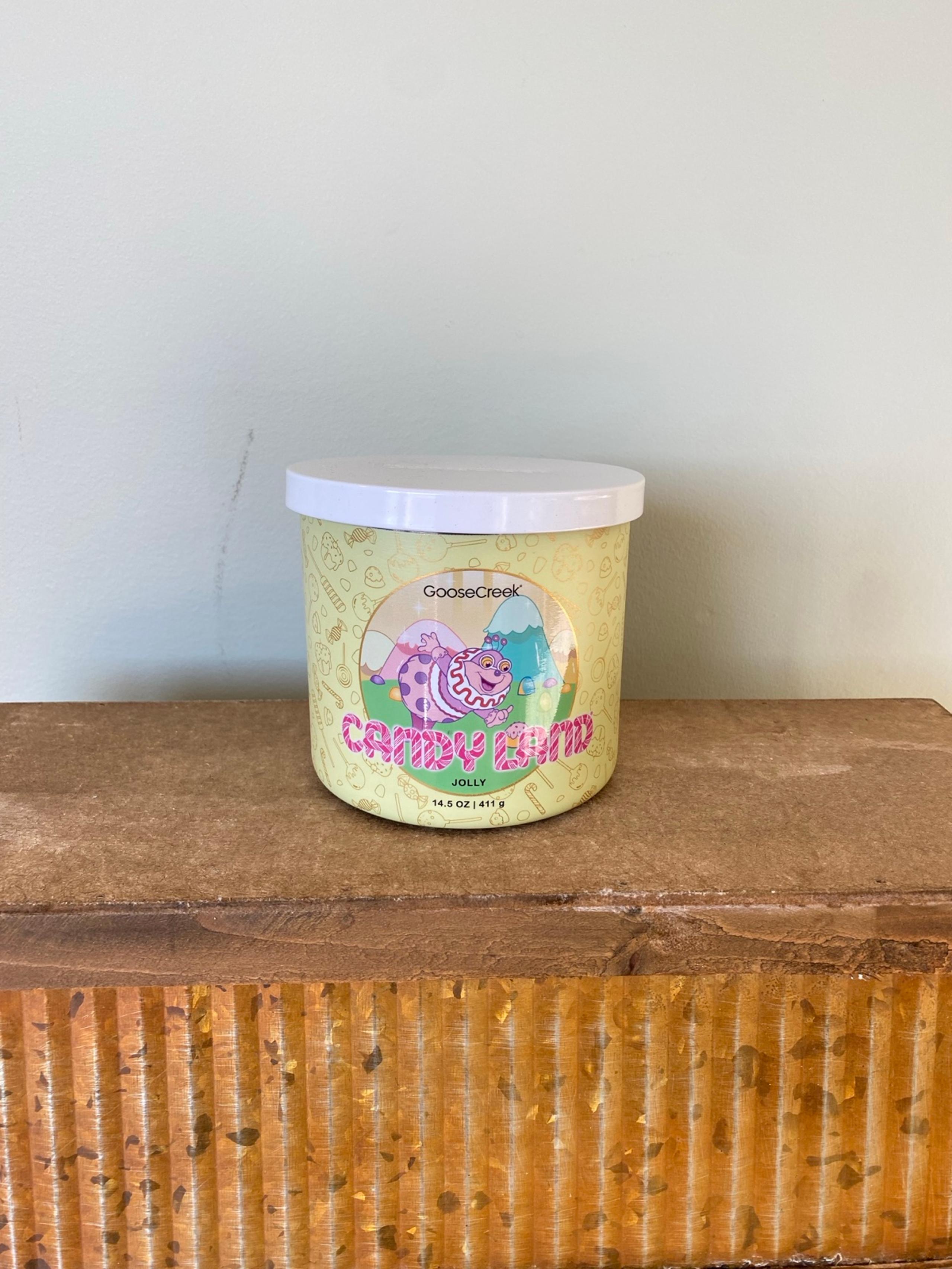 Goose Creek Candyland Jolly (Raspberry, Blueberry)3 wick Candle w/Essential Oils