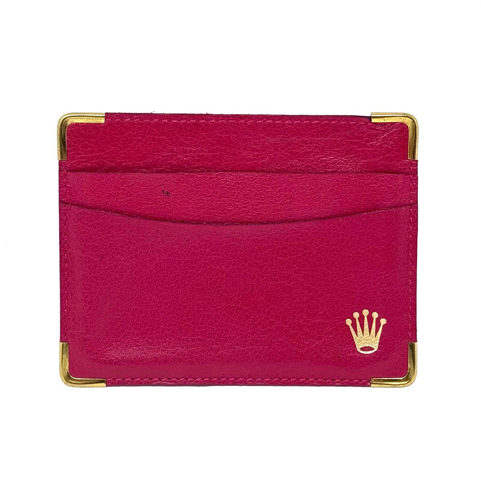 R0L€X Red Cardholder Wallet