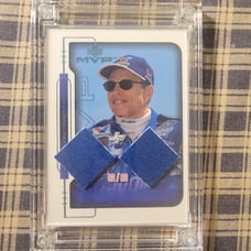 Upper deck mvp Jersey Fusion of Mark Martin