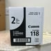 Canon black cartridge 118