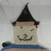 Handmade Crochet Scarecrow Door Wall Hanging Canvas One Of A Kind Art Unique 3D
