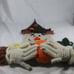 Handmade Crochet Scarecrow Door Wall Hanging Canvas One Of A Kind Art Unique 3D