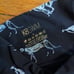 KB Swim Bermuda Bikini Bottoms Mocha Ghost Cat size Small Gray Palmetto Top Swim