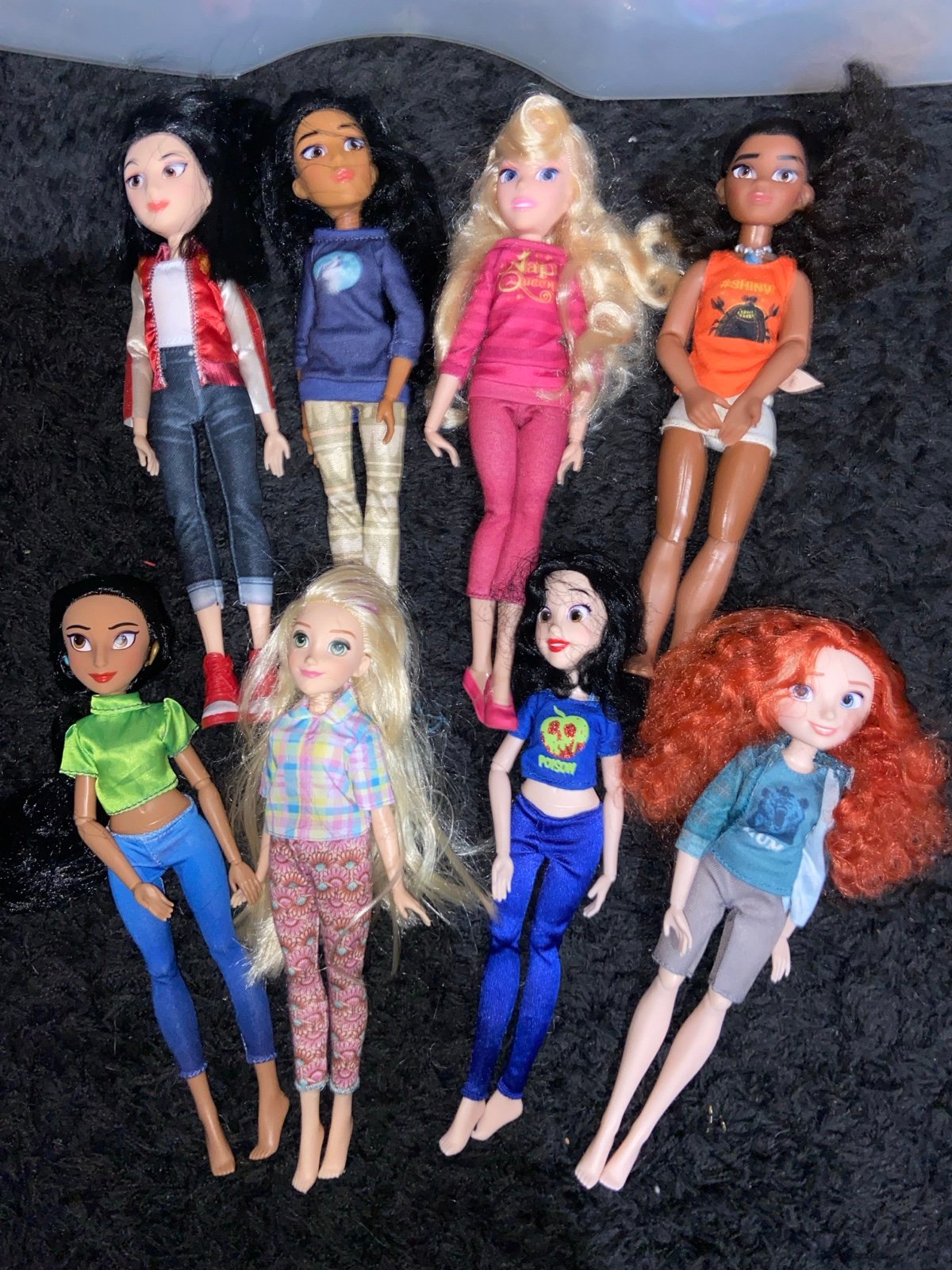 Wreck It Ralph Comfy Princess 8 dolls