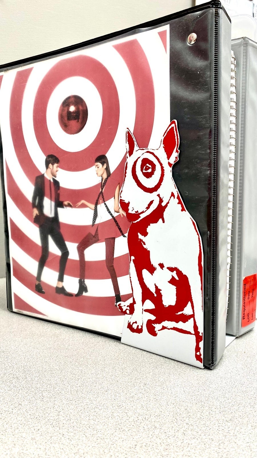 Target Bullseye Dog Bookends