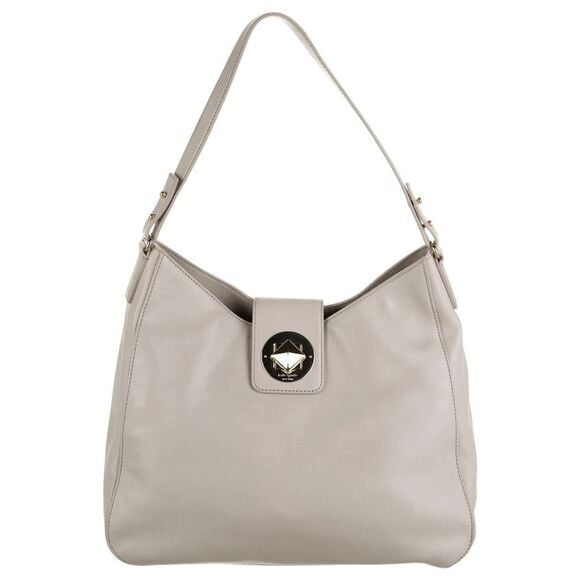 Kate Spade Chrystie Street Jamie Hobo Bag Neutral Gold Turn Lock