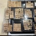 Stampin Up Wooden Rubber Stamps LOT of 126