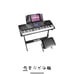 RockJam RJ561 Electronic Keyboard 61 Keys Bundled w/ Stand Headphones Manual