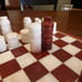 VINTAGE Marble Chessboard