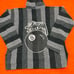 Vintage Stussy Eight Ball 8 Poncho Mexican Rug Size L