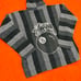 Vintage Stussy Eight Ball 8 Poncho Mexican Rug Size L