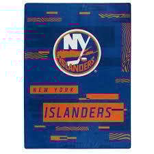 NHL New York Islanders 60 x 80 Digitize Raschel Throw Blanket