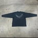 Sample Yzy Gap Graphic Black Dove Long Sleeve Mock Neck Tee