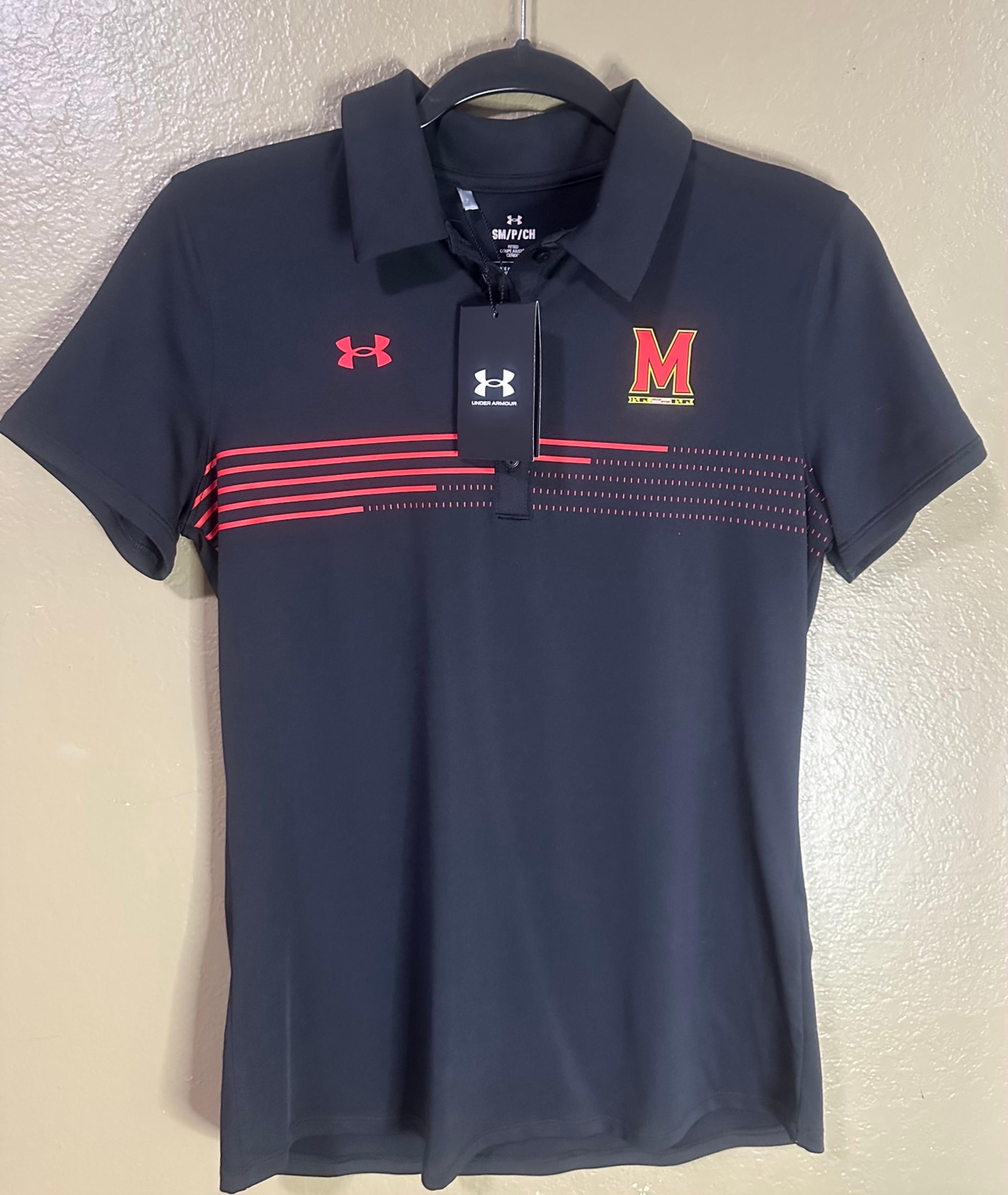 Maryland Terrapins Short Sleeve Polo