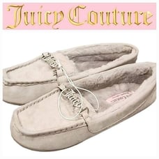 Juicy Couture Intoit Moccasin Slipper- Grey