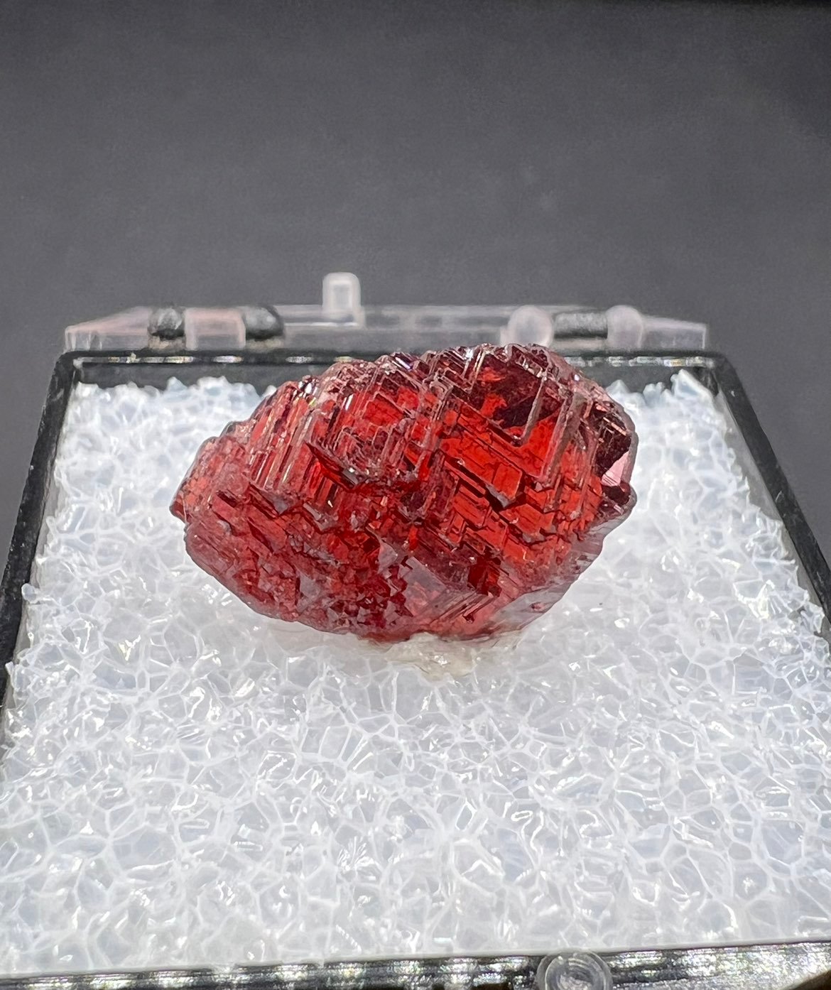 Etched Spessartine Garnet ~Navegador