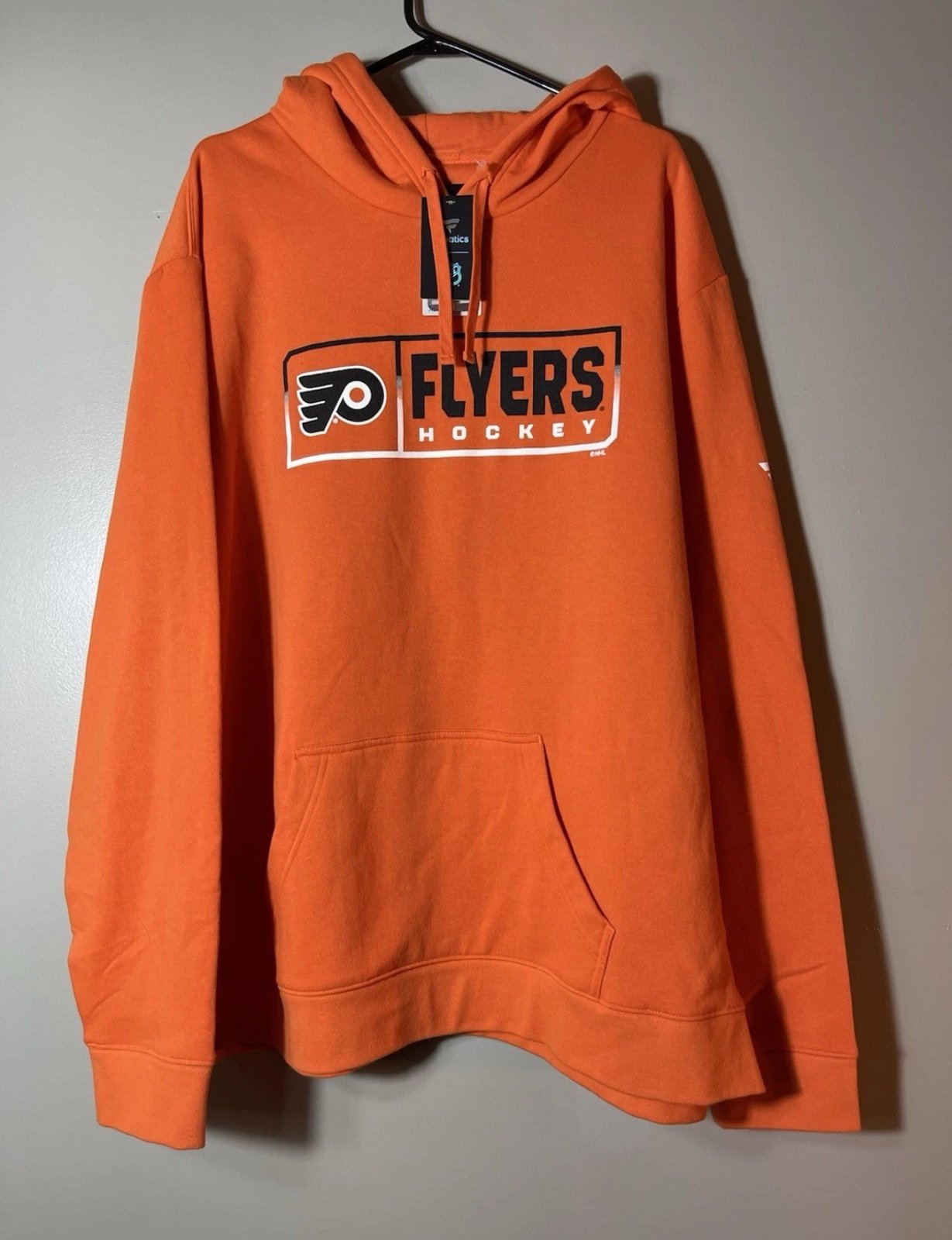 Philadelphia Flyers NHL Men’s Hoodie Sweatshirt Big & Tall Size 4XL Orange New
