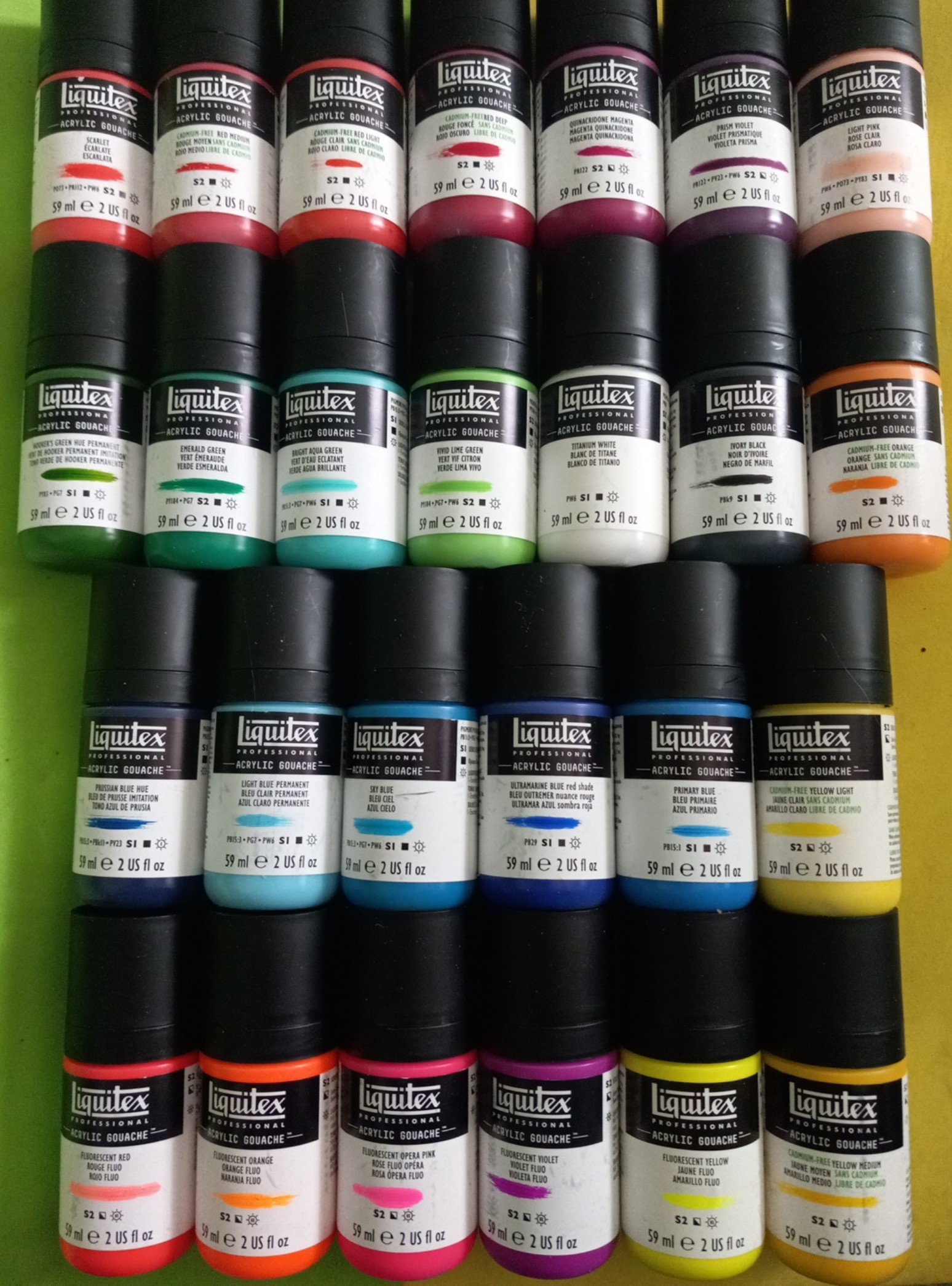 Liquitex Acrylic Gouache Paints