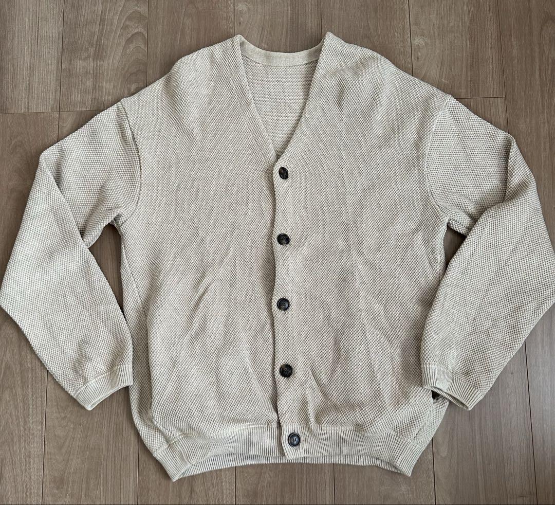 雑誌で紹介された crepuscule oversized V-neck cardigan size 1 トップス