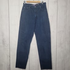 Vintage 90s Levis Silvertab Dark Wash Blue Jeans Made In USA Mens Size 31x34