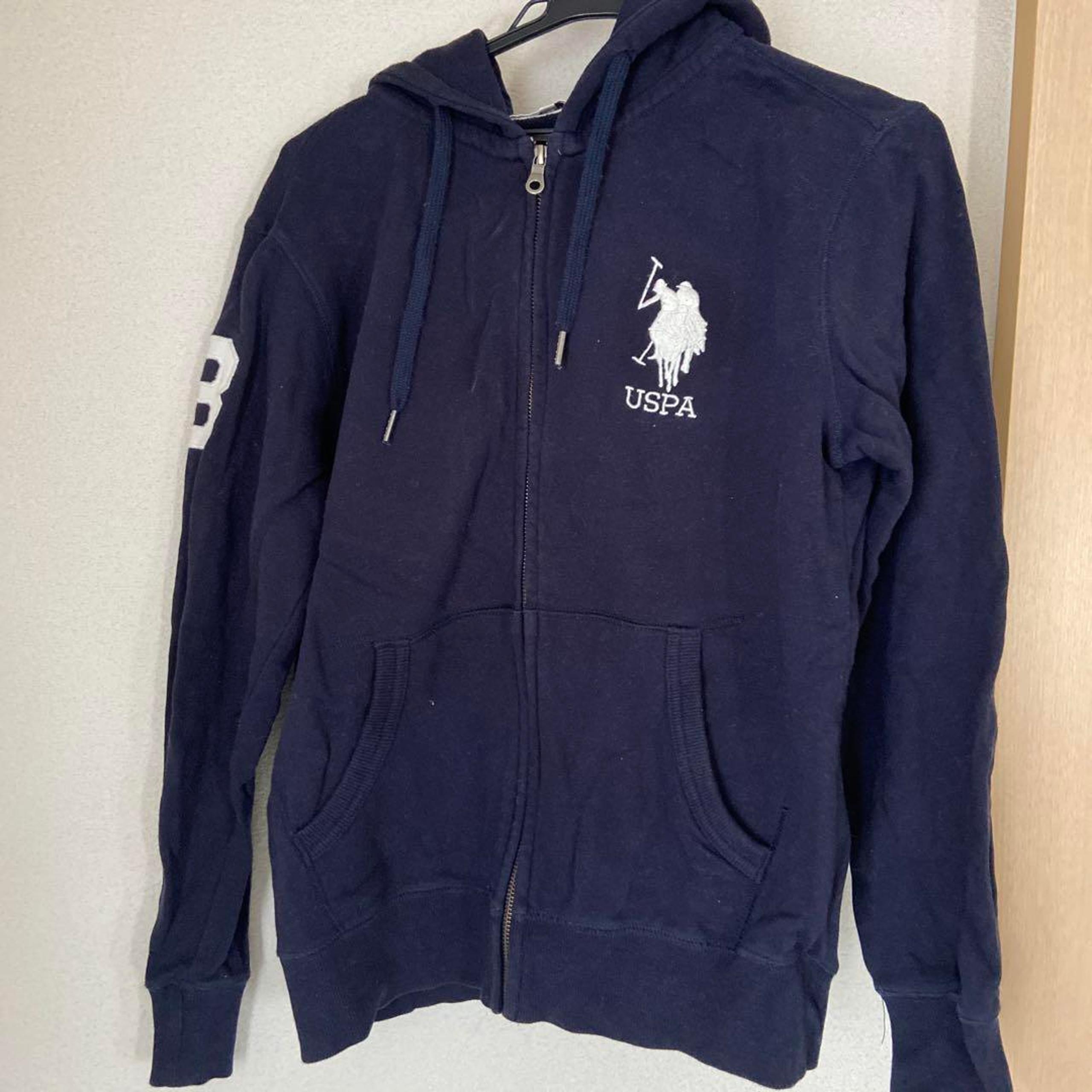 USPA Navy Full-Zip Hoodie