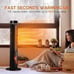 Trustech 36 Ceramic Tower Space Heater for larger Room ,Heating Remote/Thermost