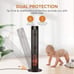Trustech 36 Ceramic Tower Space Heater for larger Room ,Heating Remote/Thermost