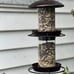 2-Tier Bird Feeder with Sure-Lock Cap and Hanging Hook, Wild Bird Feeders - 4.5