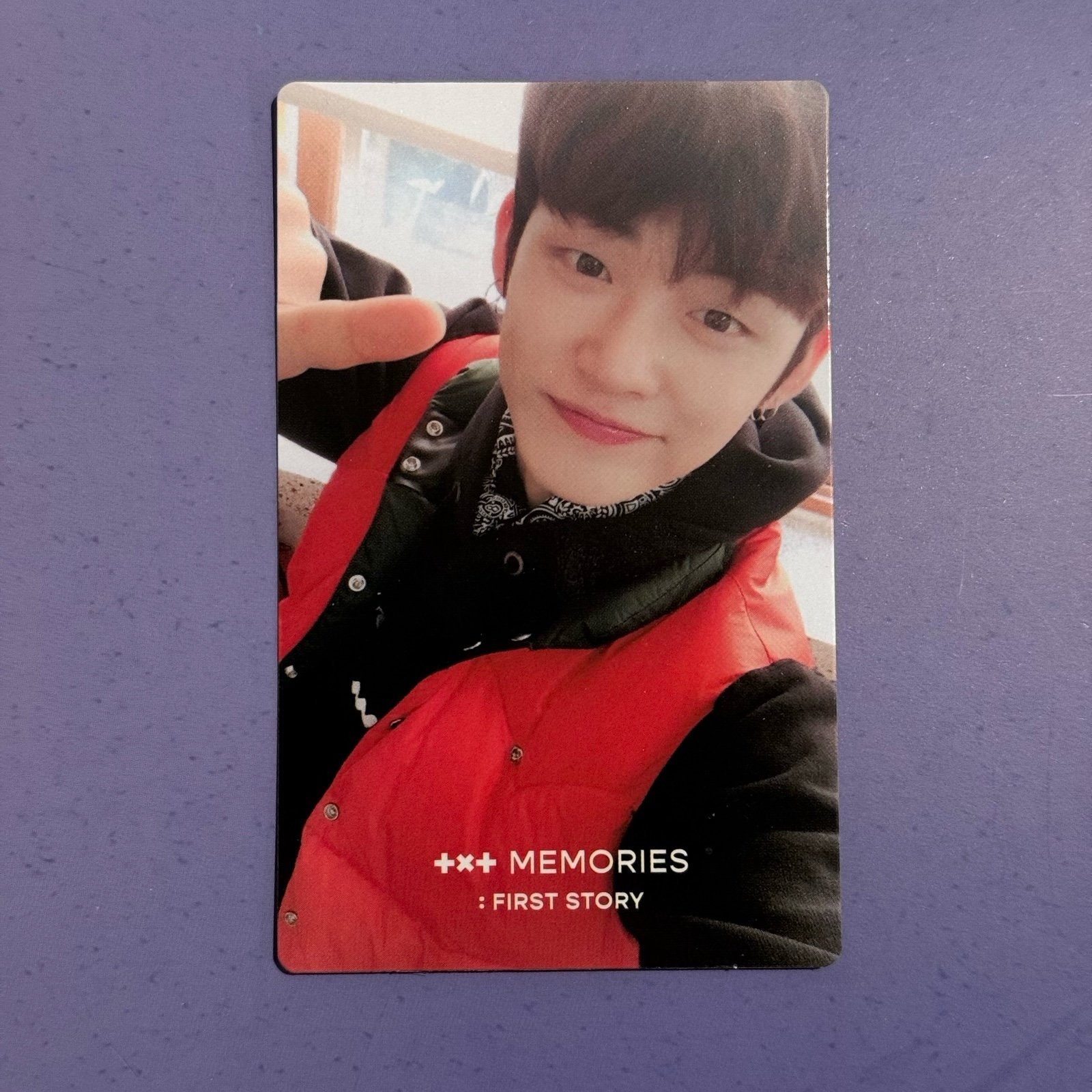 TXT Yeonjun Memories: First Story Photocard