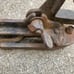 Antique Cast Iron Hand Saw Sharpening File Vise Tool - Model 3-L *Damaged