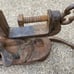 Antique Cast Iron Hand Saw Sharpening File Vise Tool - Model 3-L *Damaged