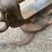 Antique Cast Iron Hand Saw Sharpening File Vise Tool - Model 3-L *Damaged