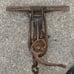 Antique Cast Iron Hand Saw Sharpening File Vise Tool - Model 3-L *Damaged