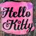 Rare Universal Studios Japan Sanrio Hello Kitty 2 In 1 Plush Pillow Snap Blanket