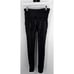 SPANX Legging Size Small Faux Leather Metallic Black Pants Stretch Mid-Rise