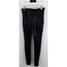 SPANX Legging Size Small Faux Leather Metallic Black Pants Stretch Mid-Rise