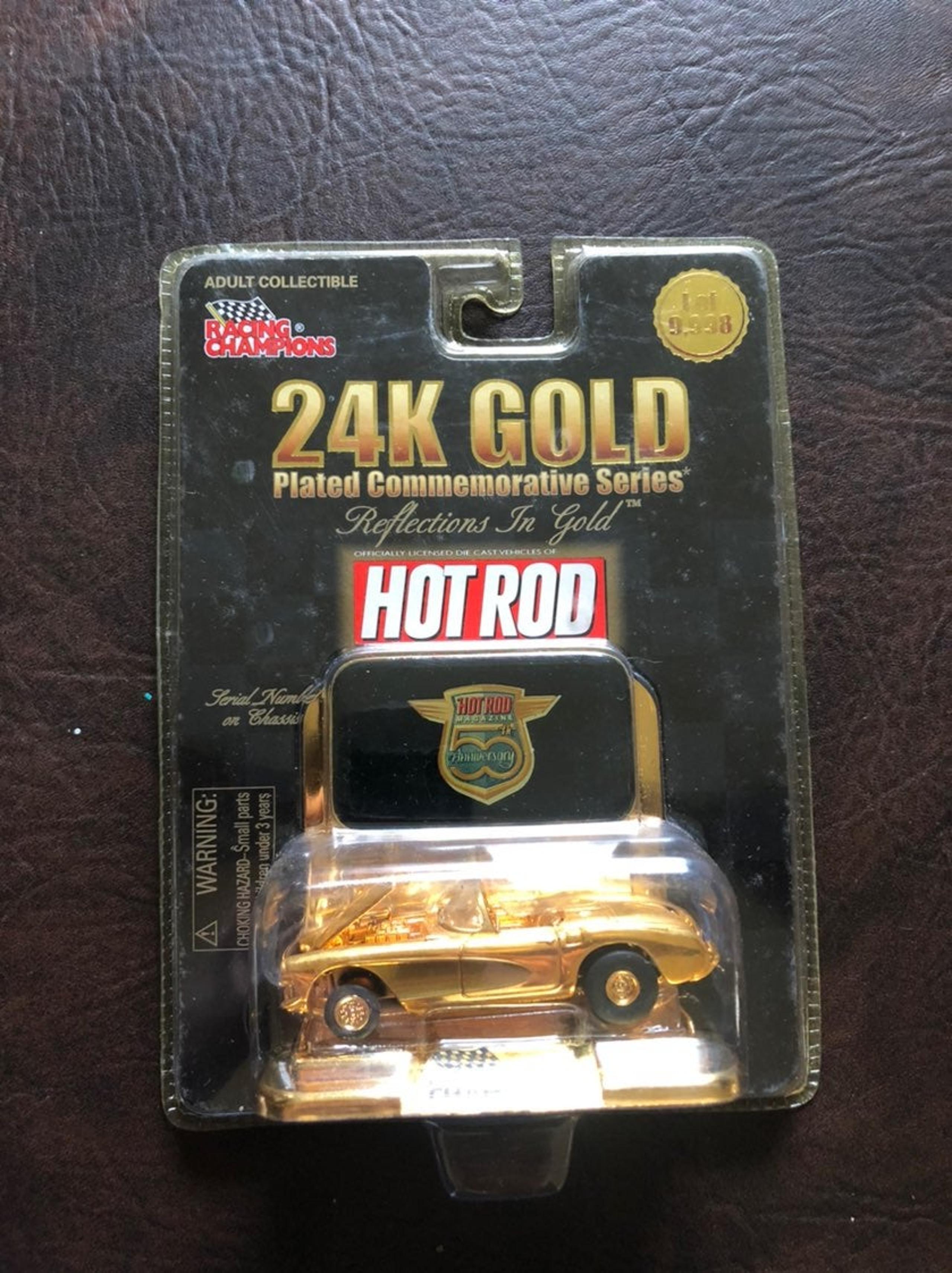 24K gold plated Hot Rod