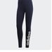 Adidas Trefoil Linear Logo Black Leggings size L NWT