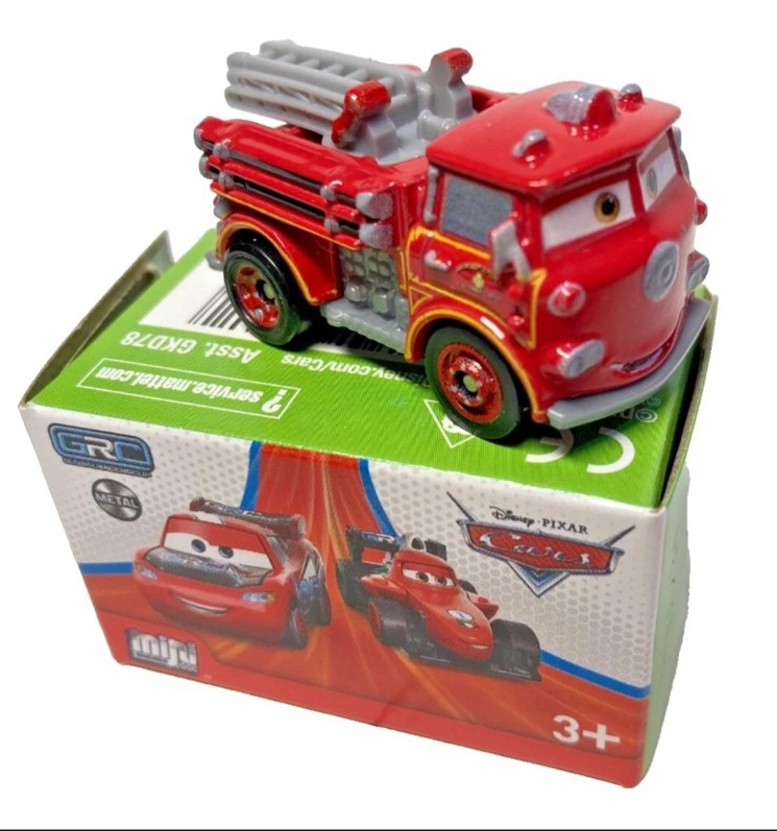 Disney Pixar Cars Mini Racers Red Fire Truck