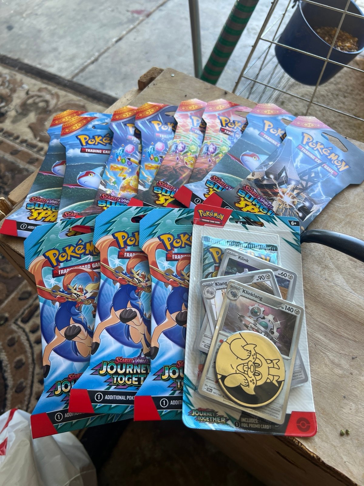 Pokemon surging sparks booster sleeve