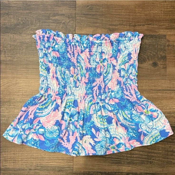 Lilly Pulitzer Peplum Top