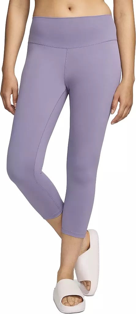 Nike Women's One Dri Fit High-Waisted Crop Leggings