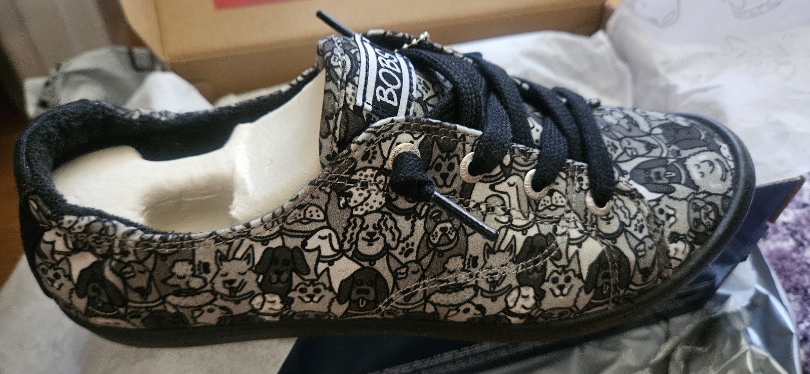 Bobs skechers dog pattern 8