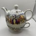Paul Cardew Disign England 2012 Snow White Poisoned Apple Porcelain Teapot & Cup
