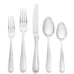 NIB Vera Wang 5Piece Set Place Setting Stainless Steel Silver Flatware #40001220
