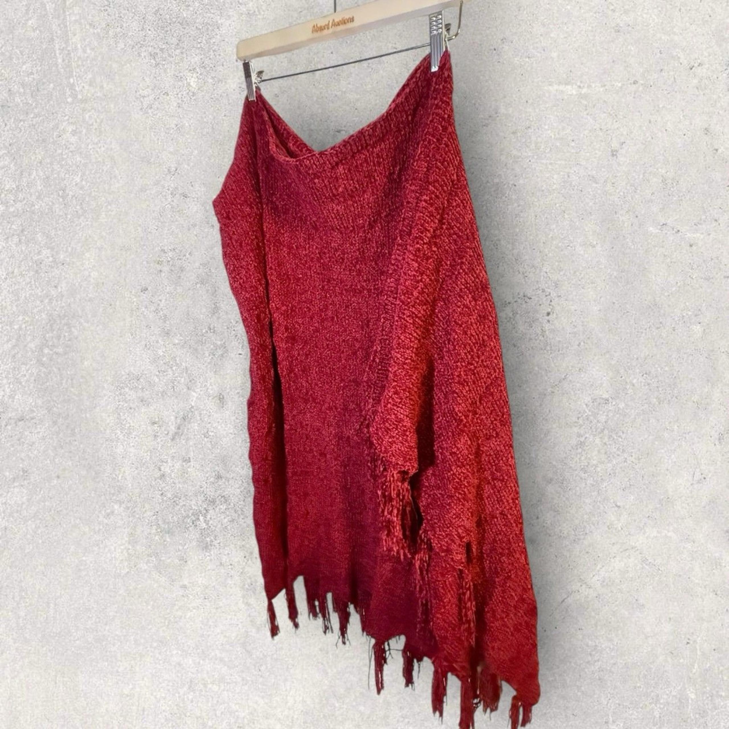 Lularoe Mimi Knit Sweater Wrap In Size One size In Red