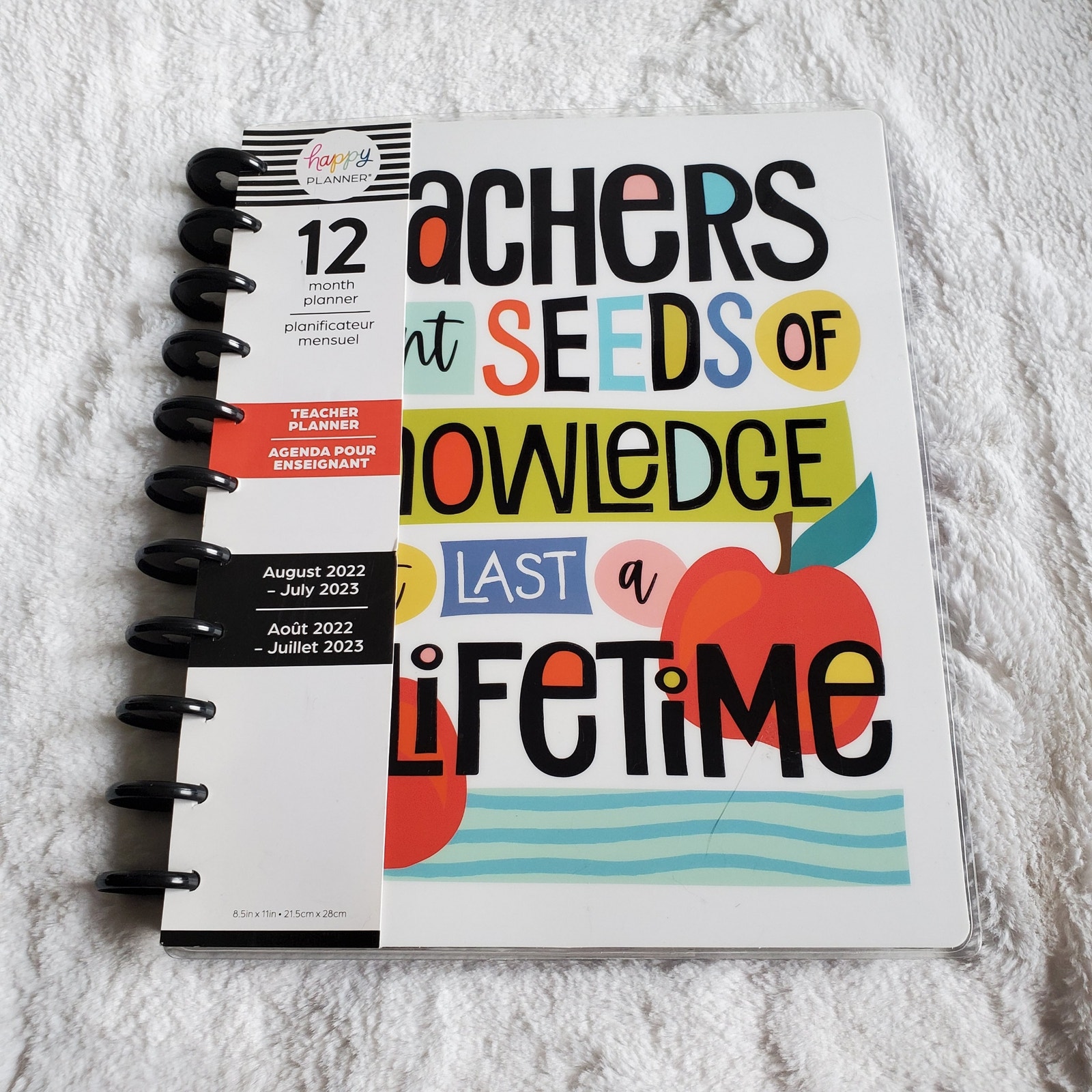 The Happy Planner Teacher Planner 12 month 2022-2023